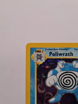 Pokemon TCG Poliwrath Base Set 13/102 Holo Unlimited Holo Rare - Image 2