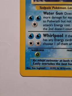 Pokemon TCG Poliwrath Base Set 13/102 Holo Unlimited Holo Rare - Image 4