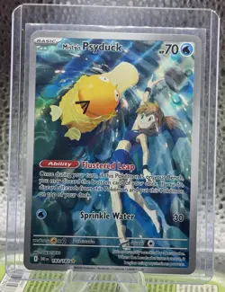 Pokemon Misty's Psyduck 193/182 Sv10 Destined Rivals Holo Illustration Rare - Image 1