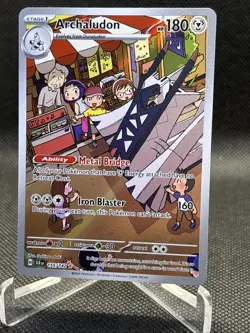 Archaludon 155/142 (Illustration Rare) Stellar Crown Near Mint Pokemon TCG 2024 - Image 2