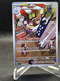 Archaludon 155/142 (Illustration Rare) Stellar Crown Near Mint Pokemon TCG 2024 - Image 3