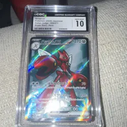 Pokemon Scizor ex SV5m Cyber Judge 089/071 Super Rare Holo Japanese CGC 10 - Image 1