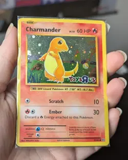 Pokemon TCG Charmander Toys R Us Stamped Holo - 09/108 - SEALED - Image 1