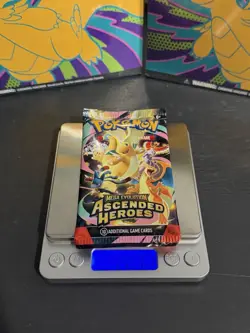 VERY HEAVY! 22.7g+ Pokemon TCG Ascended Heroes Booster Pack (LOT OF 3 SEALED) - Image 3