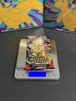 VERY HEAVY! 22.7g+ Pokemon TCG Ascended Heroes Booster Pack (LOT OF 3 SEALED) - Image 4