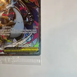 Mega Charizard X ex 023 Me: Mega Evolution Holo SEALED PROMO Full Art Pokemon - Image 5