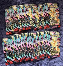X30 Pokemon Mega Evolution Ascended Heroes Booster Pack LOT OF 30 FACTORY SEALED - Image 1