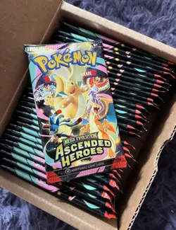 X30 Pokemon Mega Evolution Ascended Heroes Booster Pack LOT OF 30 FACTORY SEALED - Image 3