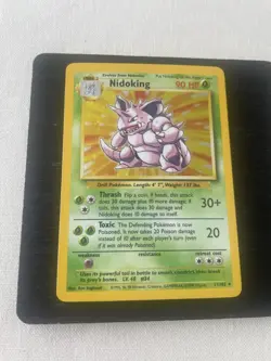 Pokemon Base Set 2 - Nidoking 11/130 Holo Rare NM - Image 5