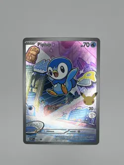 Pokemon 1st Partner Illustrations Turtwig #40 Chimchar #41 Piplup #42 GEN 4 - Image 4