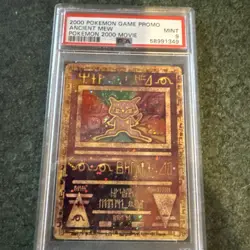 2000 POKEMON GAME MOVIE POKEMON 2000 MOVIE ANCIENT MEW PSA 8 - Image 1