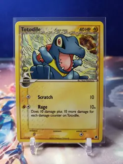 Totodile Delta Species 67/101 Common Dragon Frontiers Pokemon TCG VLP - Image 1