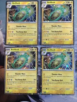 Bellibolt #SVP094 2024 Pokemon TCG Black Star Promo 4x - Image 1