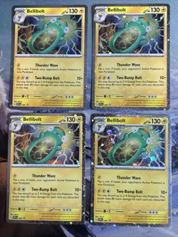 Bellibolt #SVP094 2024 Pokemon TCG Black Star Promo 4x - Image 2
