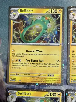 Bellibolt #SVP094 2024 Pokemon TCG Black Star Promo 4x - Image 4