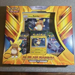 Pokemon Alolan Raichu Box - Roaring Skies/Sun & Moon - New Sealed - Image 1