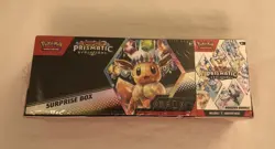 Pokemon TCG Scarlet & Violet Prismatic Evolutions surprise box booster SEALED - Image 1