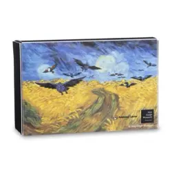 Pokemon x Van Gogh Museum Corviknight Wheatfield With Crows Double Deck Box - Image 1