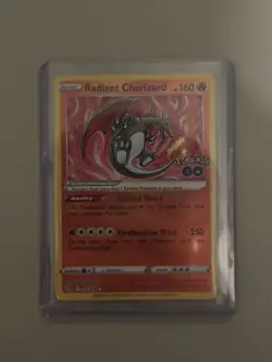 Pokemon TCG Radiant Charizard Pokemon GO 011/078 Holo Radiant - Image 1