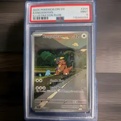 Kangaskhan 204/182 Illustration Rare Dri En-destined Rivals Pokemon PSA 9 - Image 1