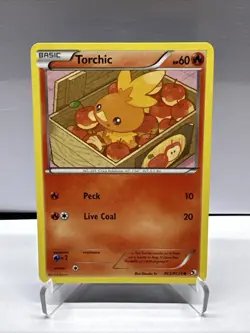 POKEMON TORCHIC RC5/RC25 LEGENDARY TREASURES RADIANT COLLECTION LP - Image 1