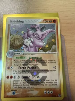 Pokemon Nidoking EX FireRed & LeafGreen 8/112 Holo Rare 120HP Stage 2 Reverse H… - Image 1