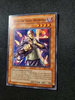 Yugioh Kycoo the Ghost Destroyer LP LON-062 Super Rare 1st Edition - Image 3