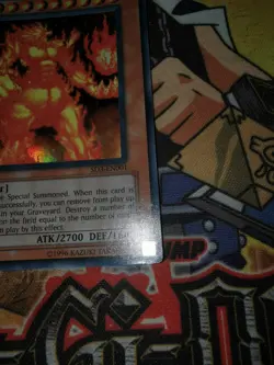 Infernal Flame Emperor sd3-en001 1st Edition (MP) Ultra Rare Yu-Gi-Oh! - Image 4