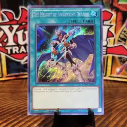 Yu-Gi-Oh! The Melody of Awakening Dragon 1st Edition LCKC-EN028 Secret Rare NM - Image 1