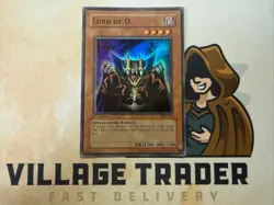 Lord of D. - SDK-041 - Super Rare - 1st Edition - Yugioh NM - Image 1