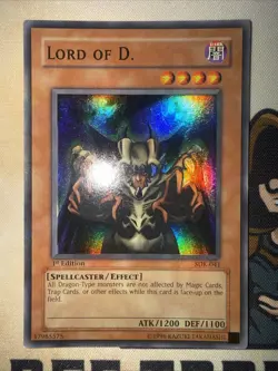 Lord of D. - SDK-041 - Super Rare - 1st Edition - Yugioh NM - Image 2