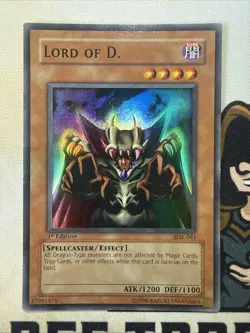 Lord of D. - SDK-041 - Super Rare - 1st Edition - Yugioh NM - Image 3