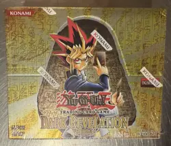 Yugioh Dark Revelation Volume 1 Booster Box Factory Sealed W/Damage - Image 1