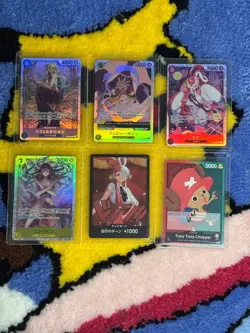 One Piece Card Game (OPCG) Lot - Vivi, Bonney, Uta & More - Holos - Image 1