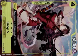 OP12-112 Baby 5 Alt Art Rare Best Collection Vol 5 One Piece Card Game - Image 5