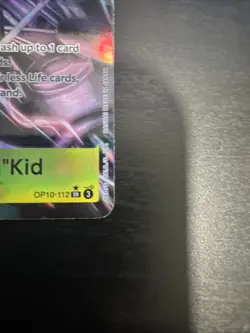 Eustass “Captain” Kid OP10-112 SR Alternate Art Royal Blood One Piece NM - Image 5