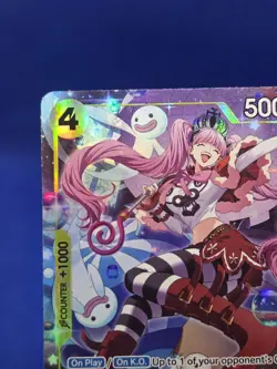 One Piece The Azure Sea’s Seven Perona OP14-111 Alternate Alt Art NM - Image 3