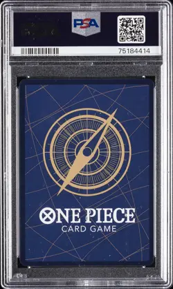 2023 ONE PIECE OP02-PARAMOUNT WAR ALTERNATE ART #041 MONKEY D. LUFFY PSA 10 - Image 2