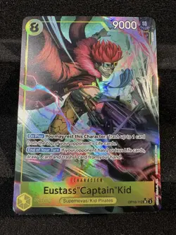One Piece Royal Blood Eustass Captain Kid OP10-112 Parallel Alternate Alt Art NM - Image 1
