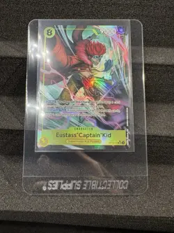 One Piece Royal Blood Eustass Captain Kid OP10-112 Parallel Alternate Alt Art NM - Image 3