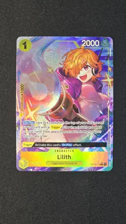 Lilith Alt Art OP13-113 M OPTCG One Piece Carrying On His Will - Image 1