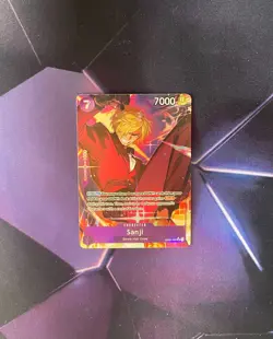 One Piece: Emperors in the New World Sanji OP09-065 (Alt Art / Parallel) - MINT - Image 1