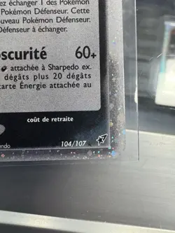 Sharpedo ex 104/107 EX Deoxys French Holo Ultra Rare Pokemon Card MINT - Image 4