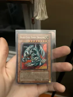 Yu-Gi-Oh! Blue-Eyes Toon Dragon Magic Ruler MRL-000 1st Ed Secret Rare GRADEABLE - Image 3