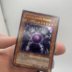 Caius the Shadow Monarch Ultra Rare SDDE-EN001 1st Edition LP - Image 3