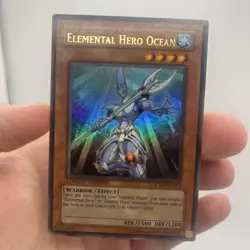 Elemental Hero Ocean JUMP-EN013 Shonen Jump Magazine Promos Limited Edition - Image 1