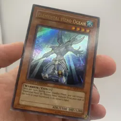 Elemental Hero Ocean JUMP-EN013 Shonen Jump Magazine Promos Limited Edition - Image 3