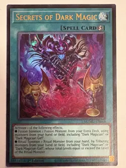 YUGIOH- Secrets of Dark Magic - MZMU-EN069 - Ultra Rare - 1st Edition - Image 1