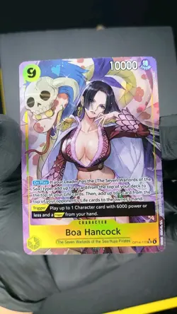 One Piece Boa Hancock - OP14-112 SR (Alternate Art) The Azure Sea's Seven (OP14) - Image 1