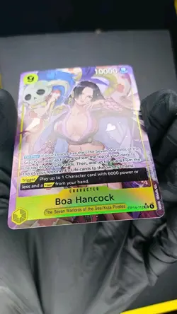 One Piece Boa Hancock - OP14-112 SR (Alternate Art) The Azure Sea's Seven (OP14) - Image 2
